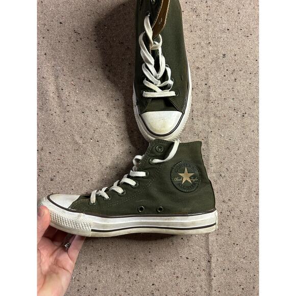 Converse Utility High Top Sneakers Olive Green – Men’s 5 / Women’s 7 - Picture 1 of 5